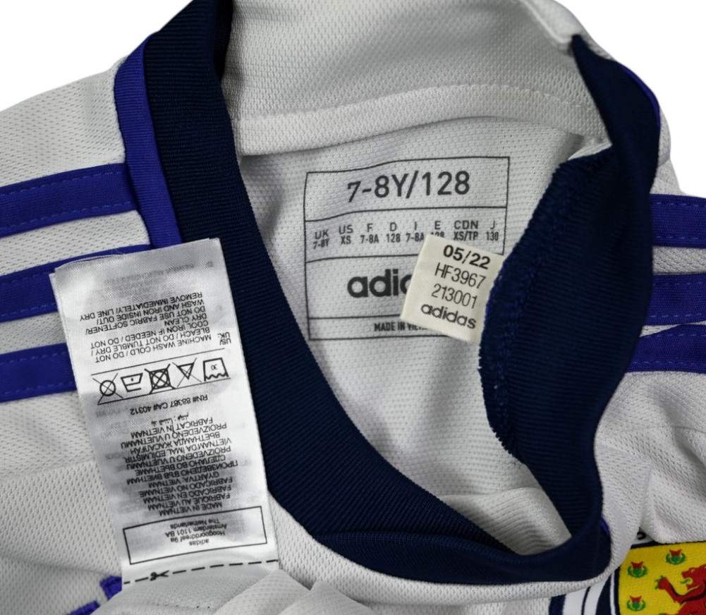 2022-23 SCOTLAND KOSZULKA XS. BOYS