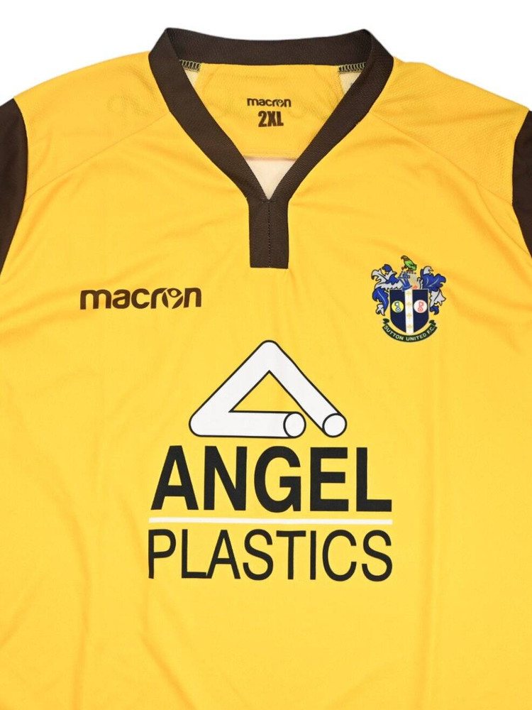 2018-19 SUTTON UNITED SHIRT XXL