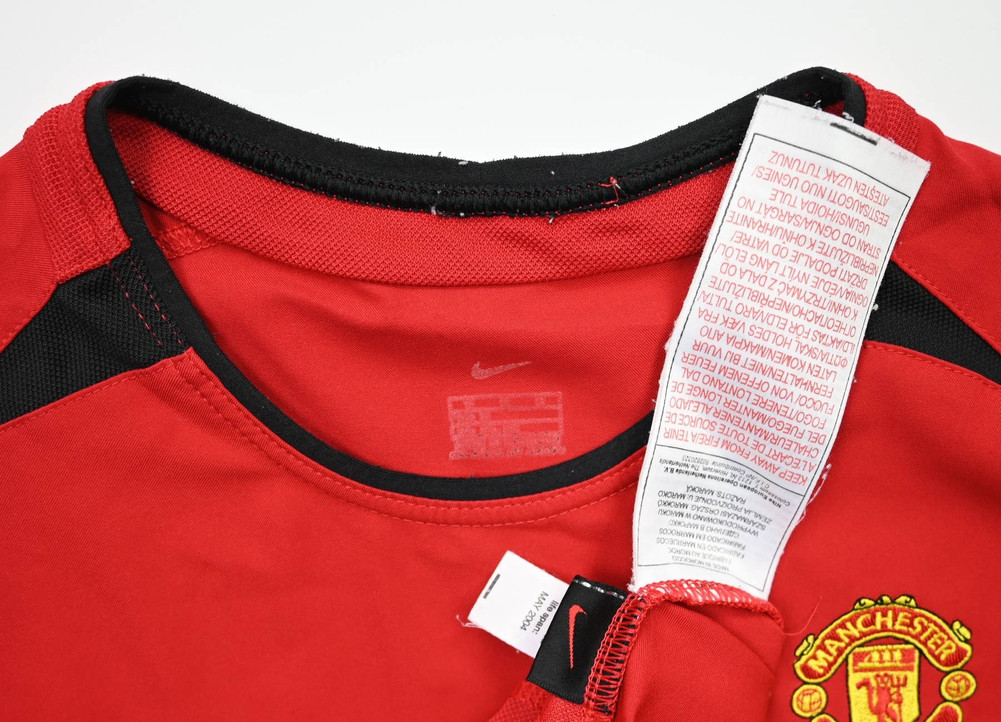 2002-04 MANCHESTER UNITED KOSZULKA M. BOYS