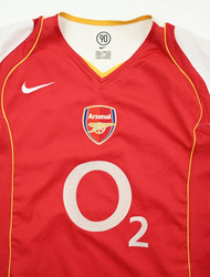 2004-05 ARSENAL LONDON SHIRT S