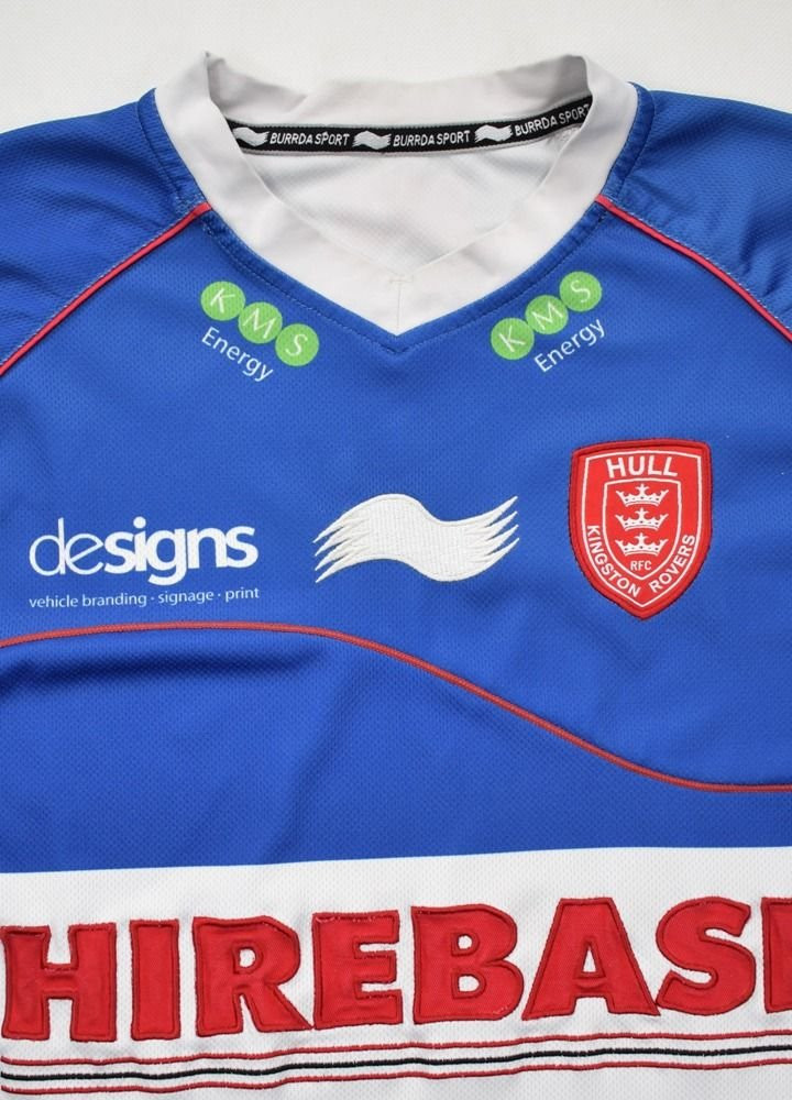 HULL KINGSTON ROVERS BURRDA RUGBY SHIRT M