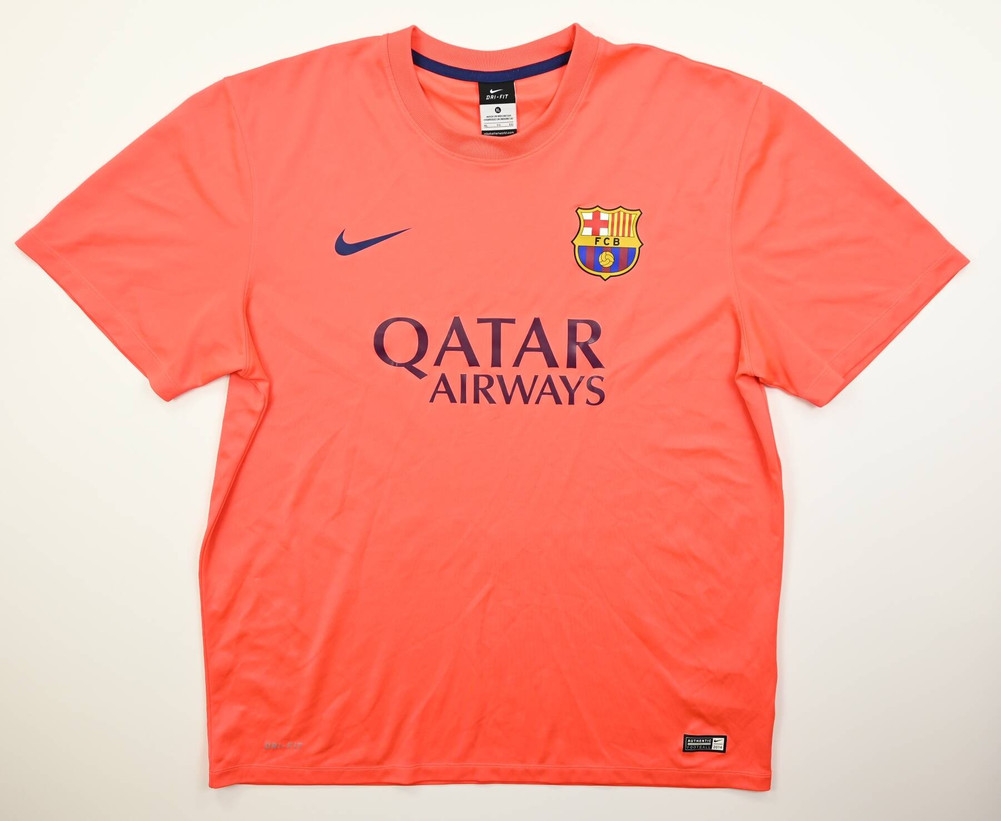 2014-15 FC BARCELONA *MESSI* BASIC SHIRT XL