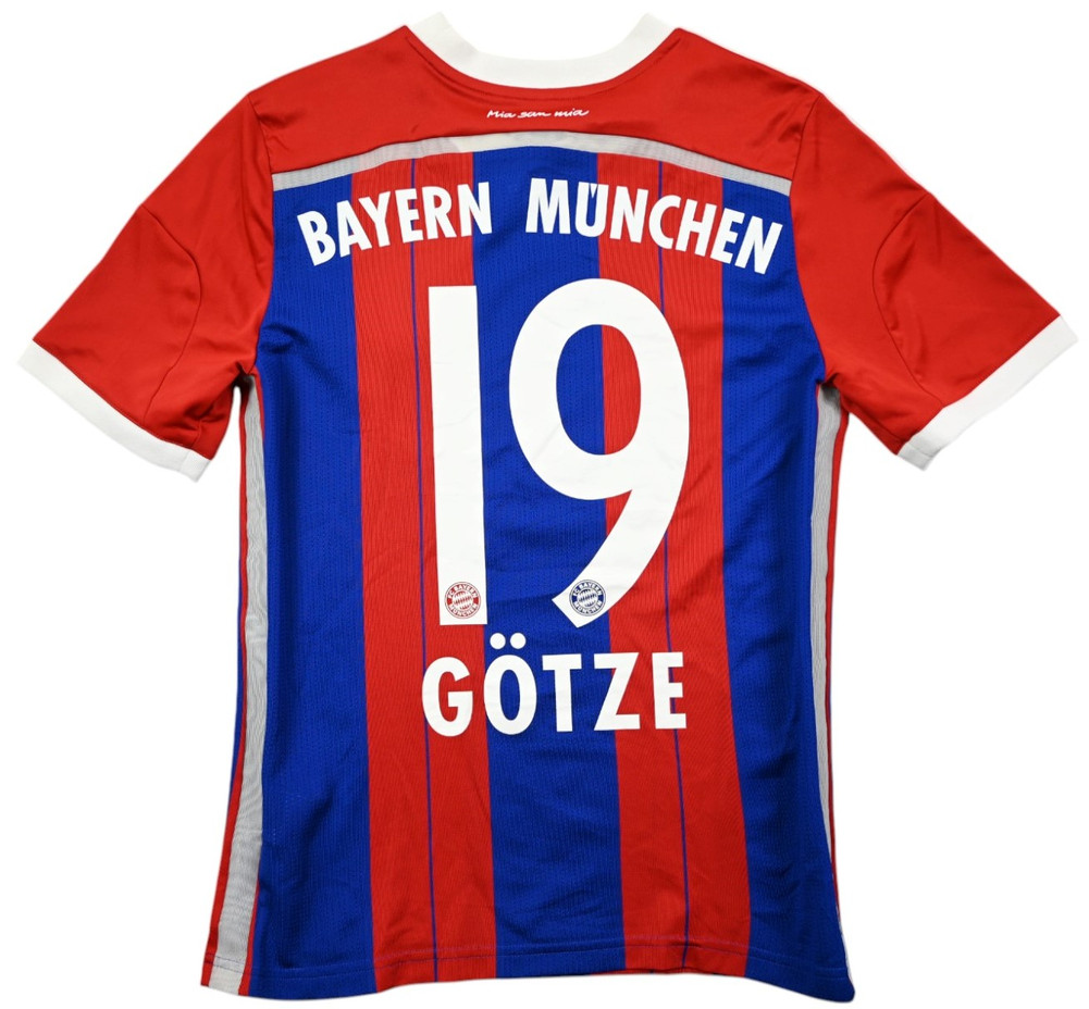 2014-15 BAYERN MUNCHEN *GOTZE* KOSZULKA L. BOYS