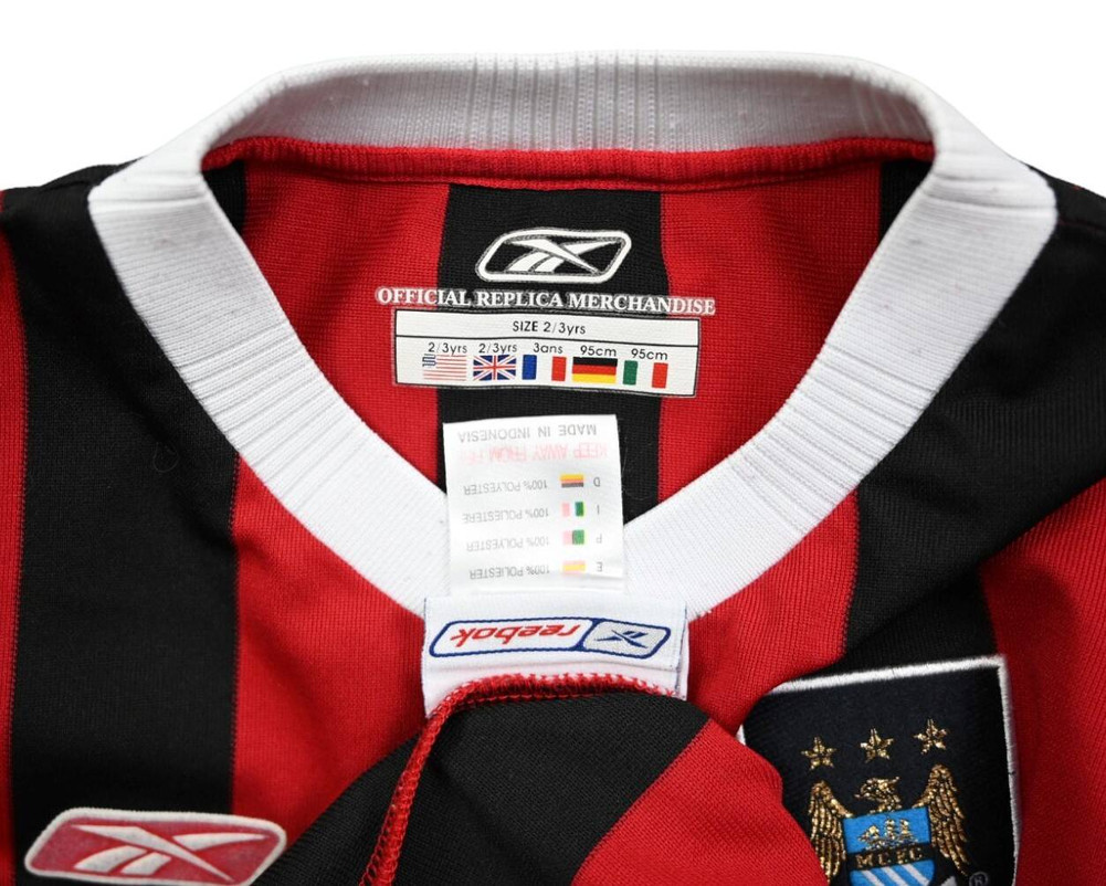 2003-04 MANCHESTER CITY KOSZULKA 2/3 YRS