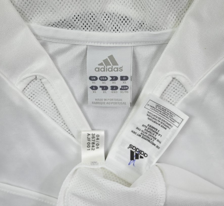 2004-05 REAL MADRID *RONALDO* SHIRT XL