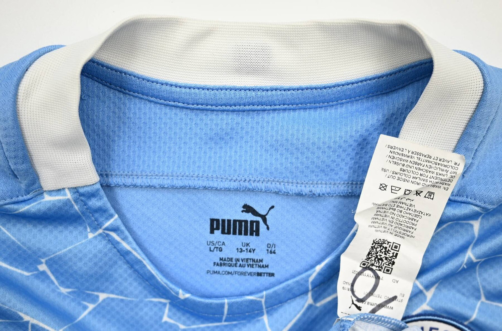 2020-21 MANCHESTER CITY SHIRT L. BOYS
