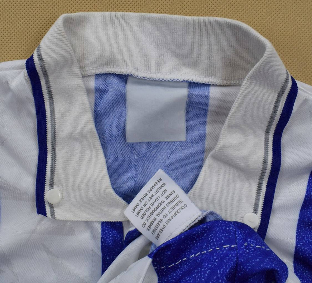 1990-91 SHEFFIELD WEDNESDAY *MADDEN* SHIRT L
