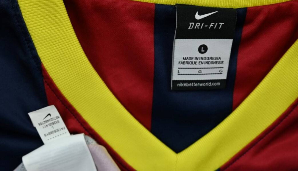 2013-14 FC BARCELONA BASIC SHIRT L