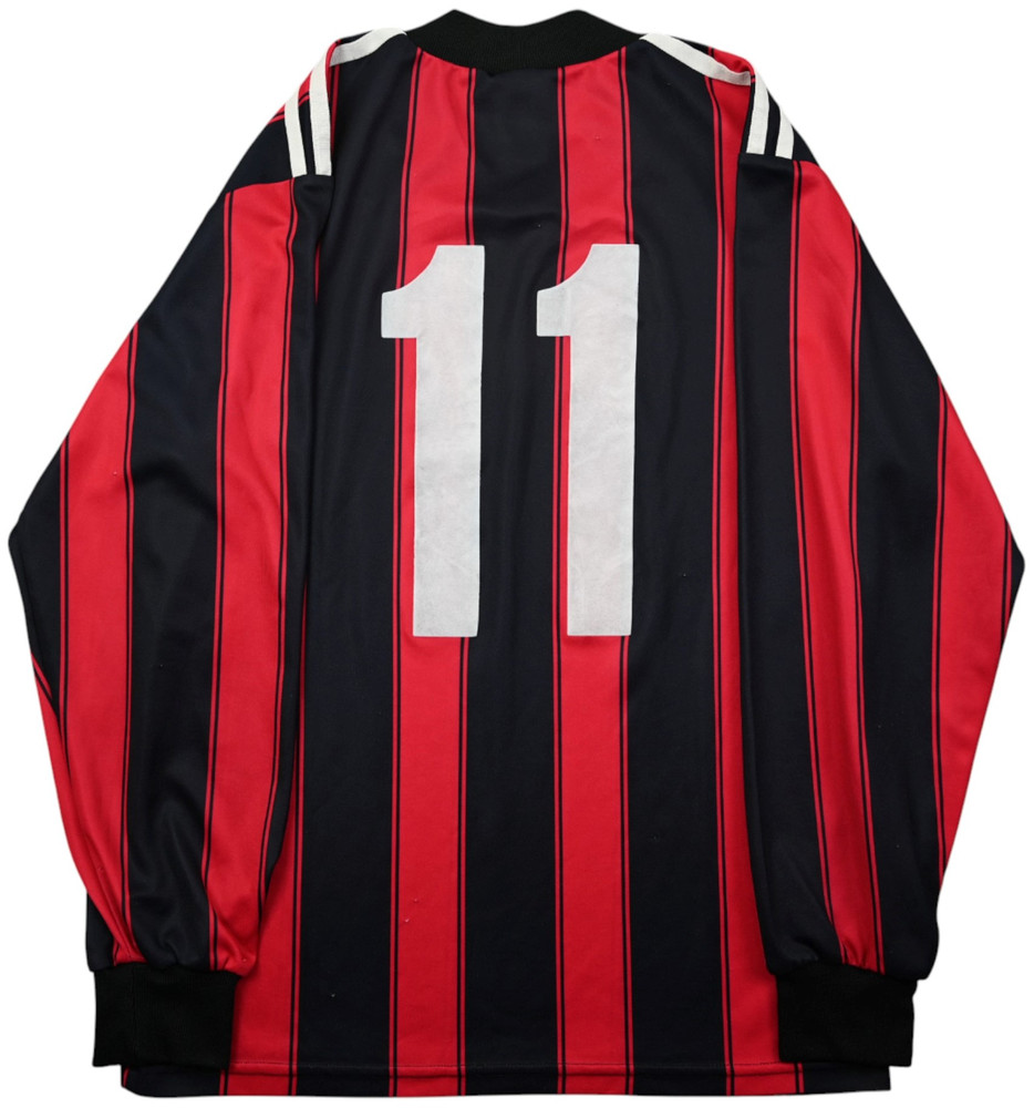 ADIDAS #11 VINTAGE LONGSLEEVE SHIRT S