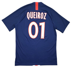 2019-20 PARIS SAINT-GERMAIN *QUEIROZ* PLAYER ISSUE KOSZULKA M