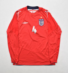 2004-06 ENGLAND *GERRARD* LONGSLEEVE SHIRT M