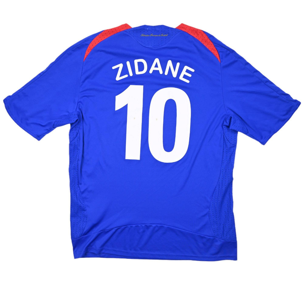2007-08 FRANCE *ZIDANE* SHIRT L