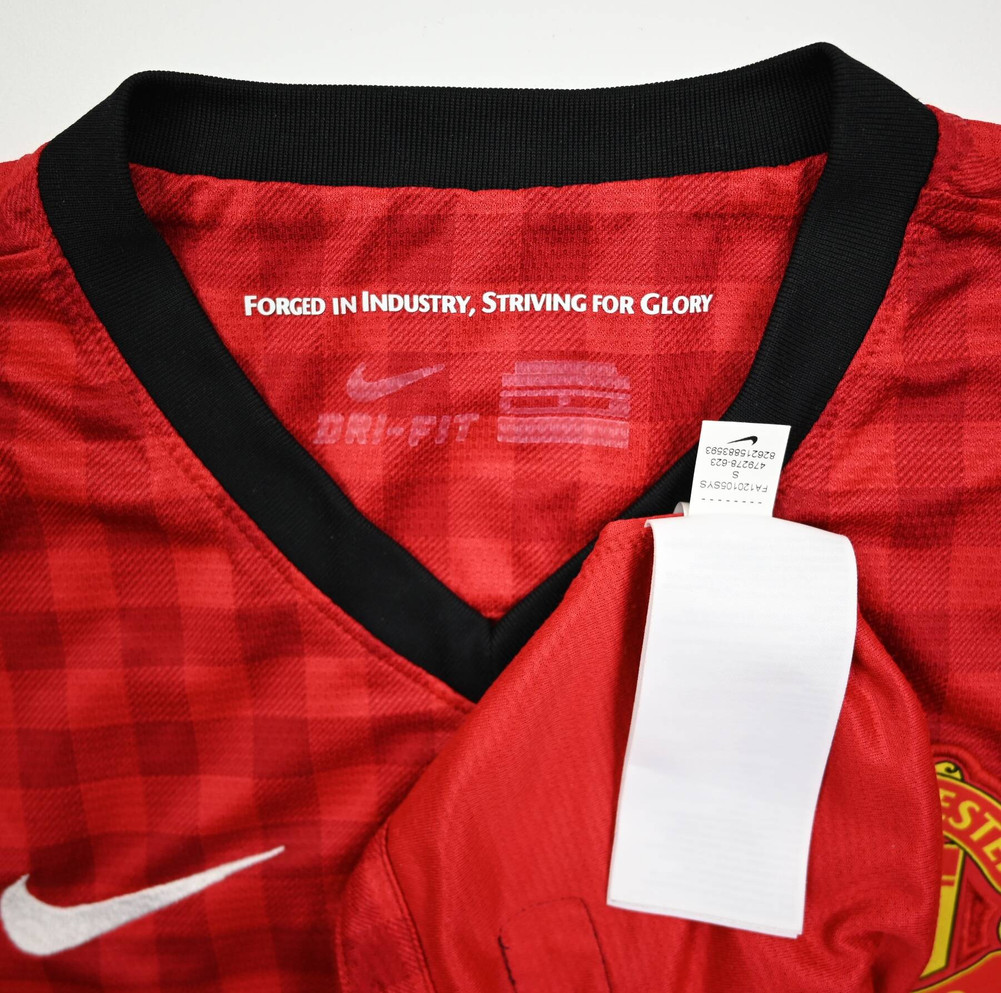 2012-13 MANCHESTER UNITED *SCHOLES* SHIRT S