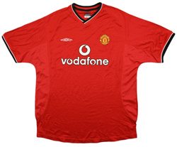 2000-02 MANCHESTER UNITED SHIRT XL