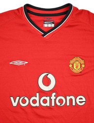 2000-02 MANCHESTER UNITED  *SCHOLES* SHIRT XL