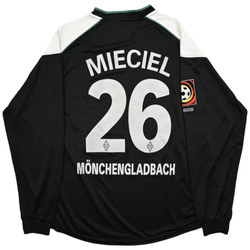 2001-02 BORUSSIA MONCHENGLADBACH *MIĘCIEL* PLAYER ISSUE LONGSLEEVE XXL