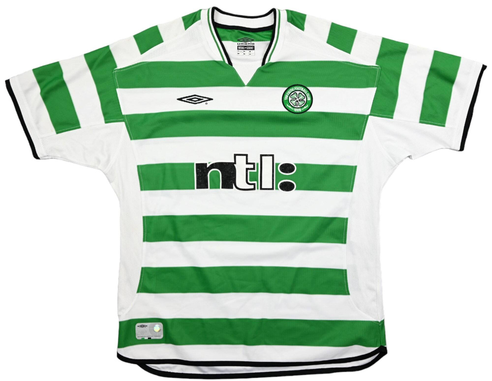 2001-03 CELTIC GLASGOW SHIRT XL