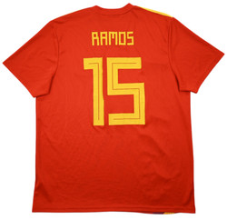 2018-19 SPAIN *RAMOS* KOSZULKA XL