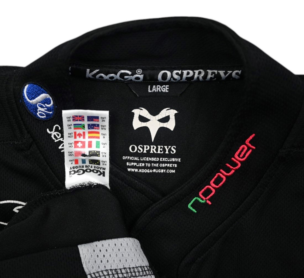 OSPREYS RUGBY SHIRT L