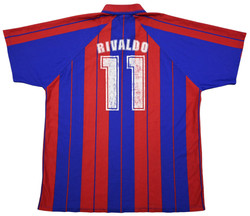 1997-98 BARCELONA *RIVALDO* SHIRT XL