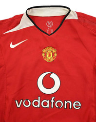 2004-06 MANCHESTER UNITED SHIRT L