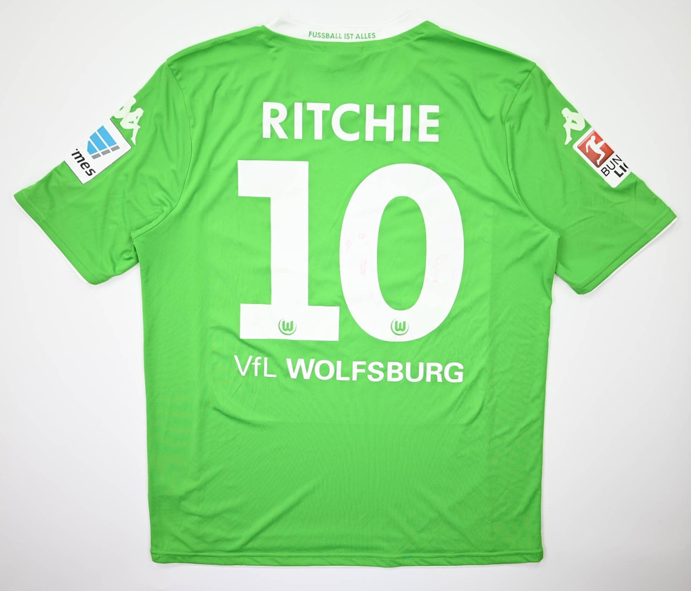 2014-15 VFL WOLFSBURG *RITCHIE* SHIRT XL