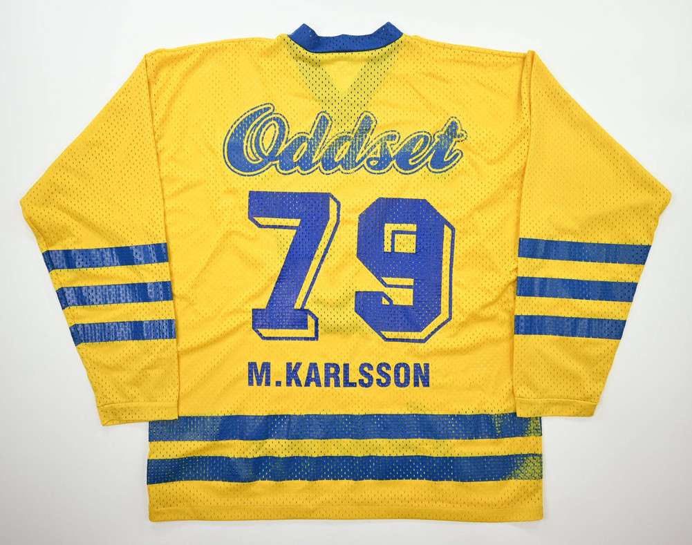 SWEDEN HOCKEY *M. KARLSSON* LONGSLEEVE SHIRT S