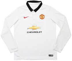 2014-15 MANCHESTER UNITED LONGSLEEVE XL. BOYS