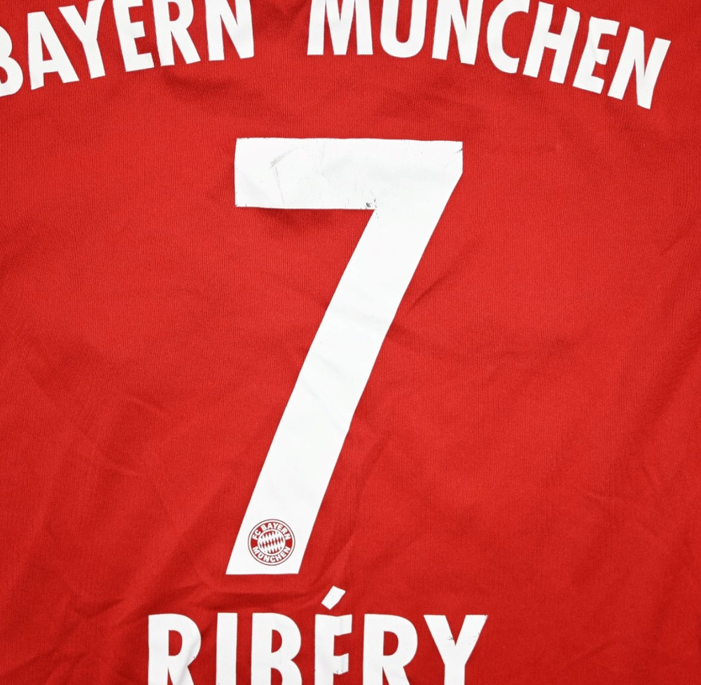 2013-14 BAYERN MUNCHEN *RIBERY* KOSZULKA XS. BOYS