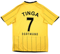 2008-09 BORUSSIA DORTMUND *TINGA* SHIRT XL. BOYS