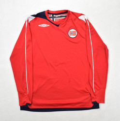 2006-08 NORWAY LONGSLEEVE SHIRT L