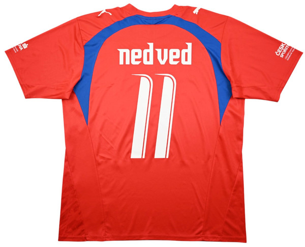 2006-08 CZECH REPUBLIC *NEDVED* SHIRT L
