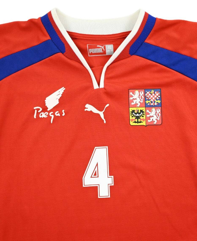 2000-02 CZECH REPUBLIC *NEDVED* SHIRT XL
