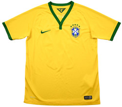 2014-15 BRAZIL *NEYMAR JR* SHIRT L. BOYS