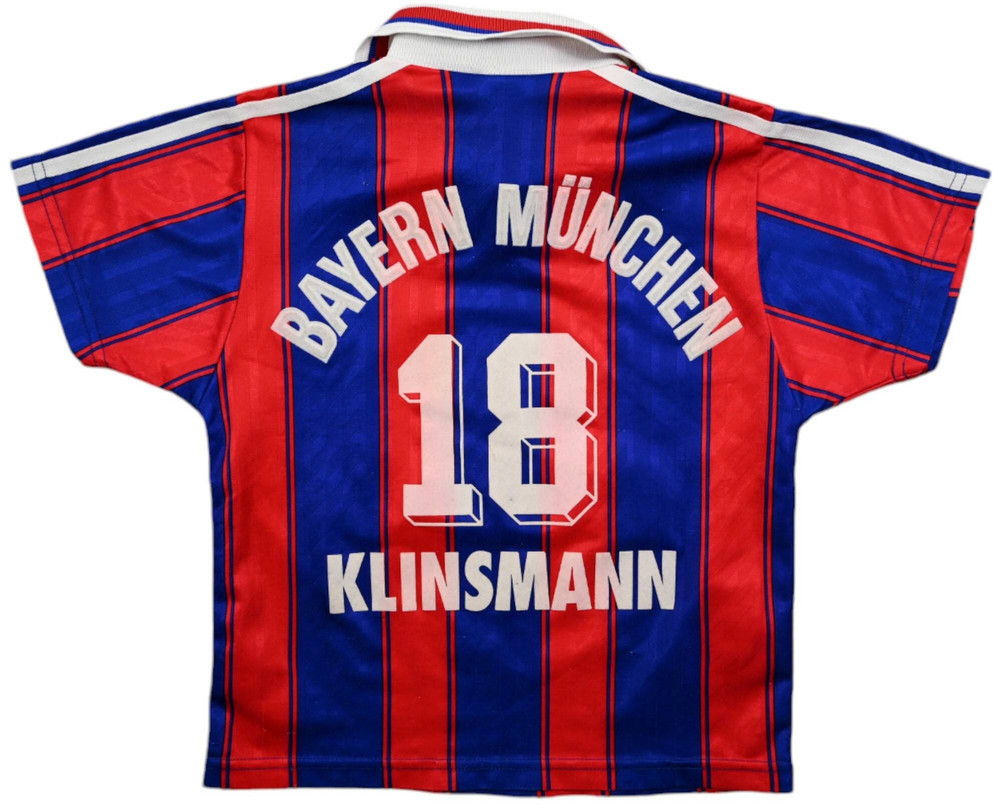 1995-97 BAYERN MUNCHEN *KLINSMANN* KOSZULKA XXS