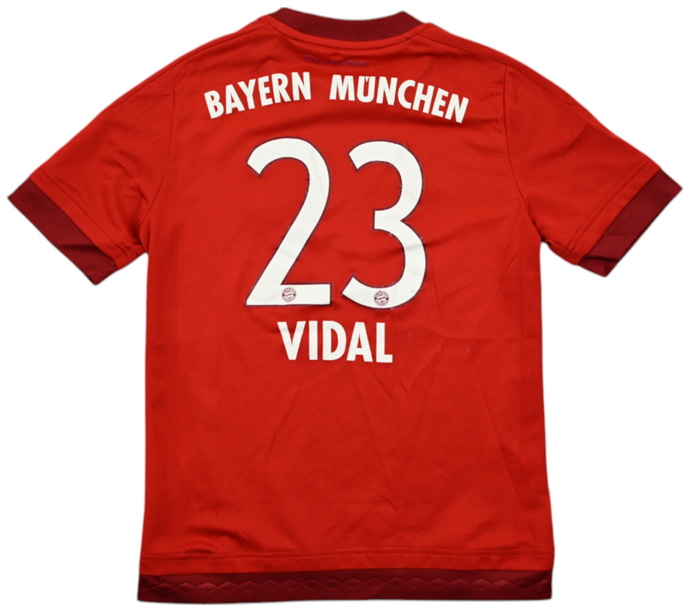 2015-16 BAYERN MUNCHEN *VIDAL* KOSZULKA M. BOYS