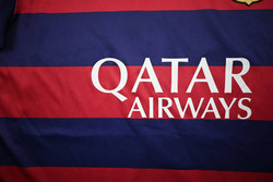 2015-16 FC BARCELONA *SUAREZ* SHIRT M