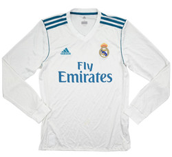 2017-18 REAL MADRID LONGSLEEVE S