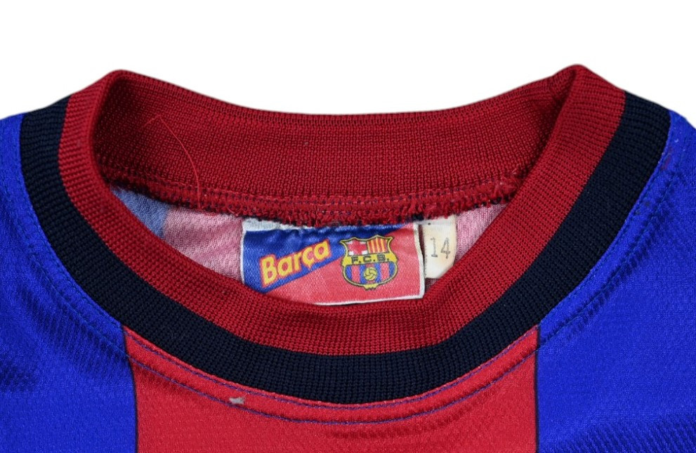 1998-99 BARCELONA *KLUIVERT* KOSZULKA S