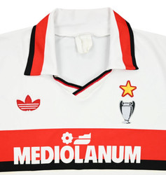 1990-91 AC MILAN SHIRT M