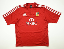 BRITISH AND IRISH LIONS RUGBY SHIRT L