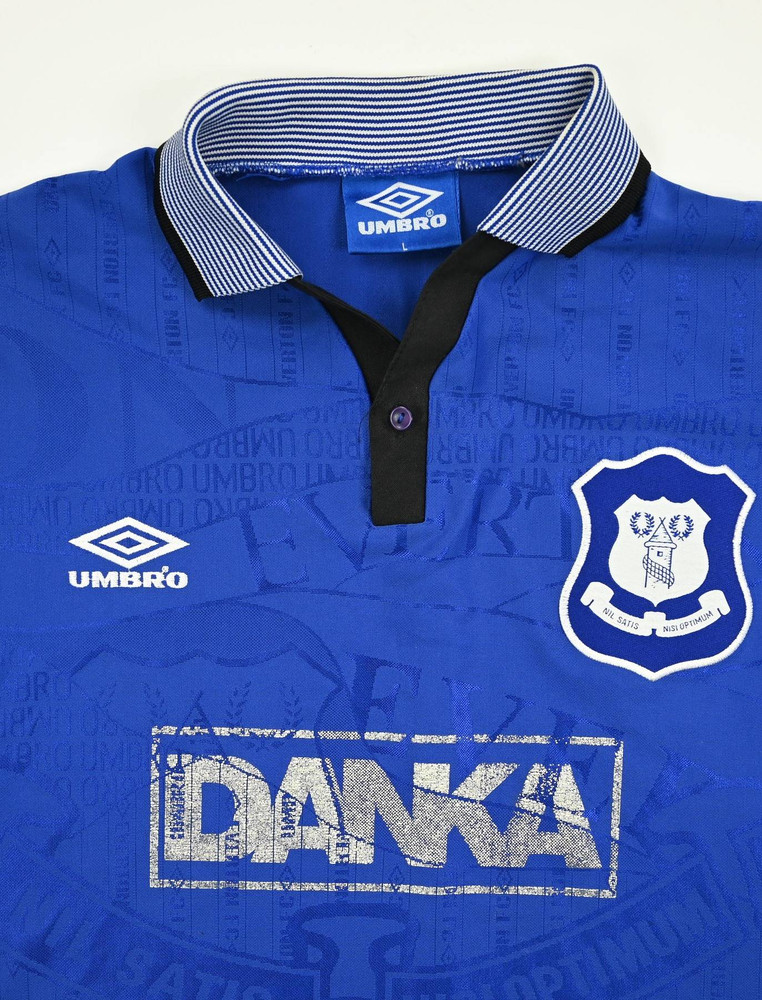 1995-97 EVERTON SHIRT L