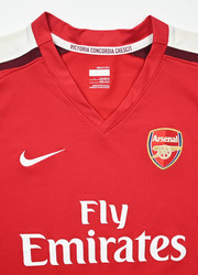 2008-10 ARSENAL LONDON SHIRT L. BOYS