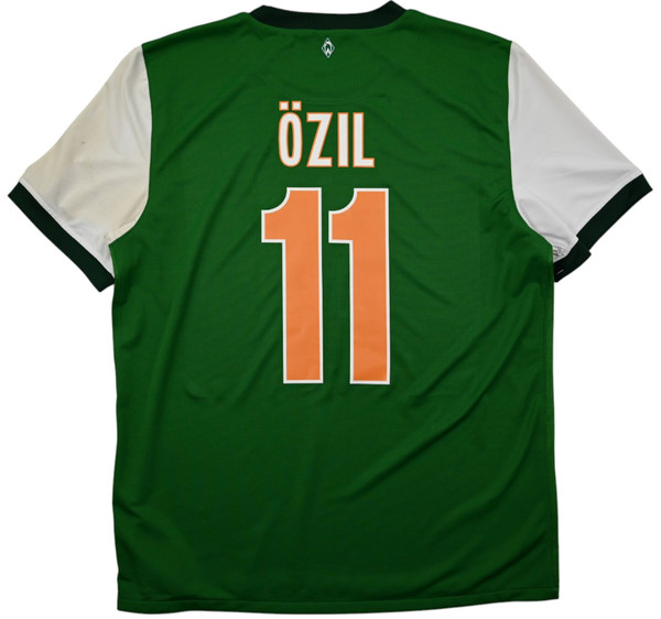 2009-10 WERDER BREMEN *OZIL* SHIRT L