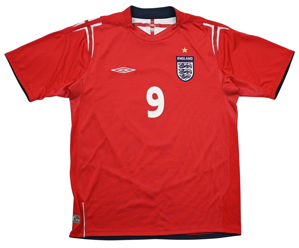 2004-06 ENGLAND *ROONEY* KOSZULKA L