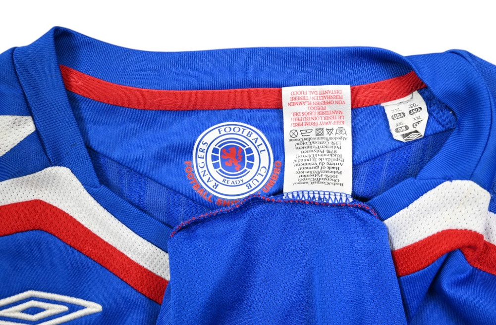 2007-08 GLASGOW RANGERS *BOYD* LONGSLEEVE KOSZULKA XXL