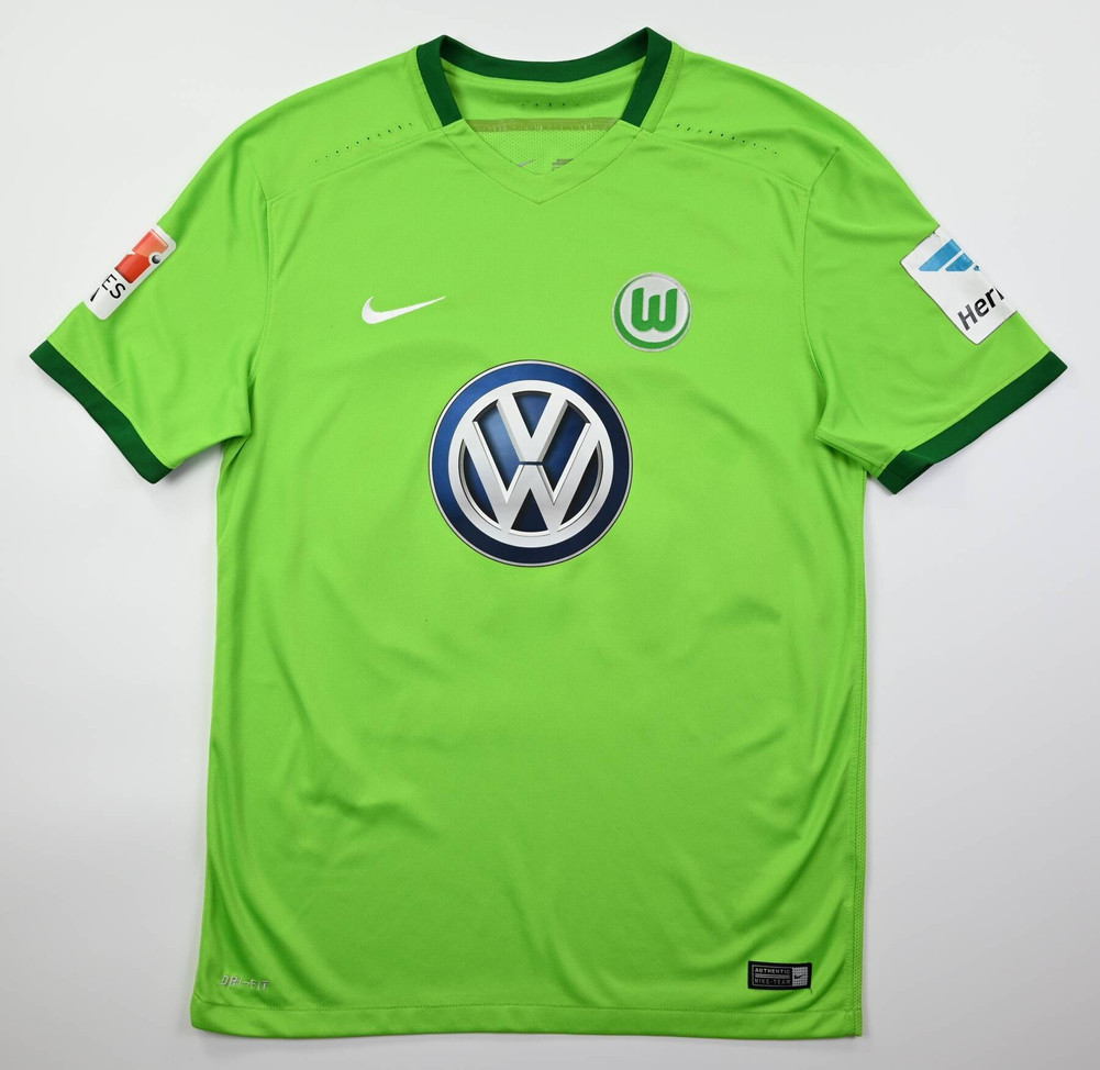 2016-17 VFL WOLFSBURG *ZIEGELE* PLAYER ISSUE KOSZULKA M