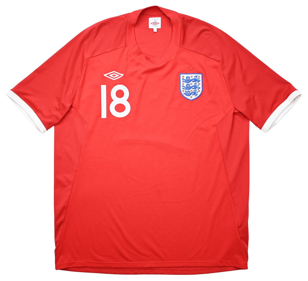 2010-11 ENGLAND *CARRAGHER* SHIRT XL