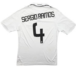 2008-09 REAL MADRID *SERGIO RAMOS* SHIRT M