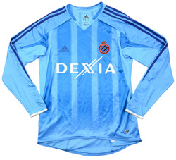 2004-06 CLUB BRUGGE PLAYER ISSUE LONGSLEEVE SHIRT M